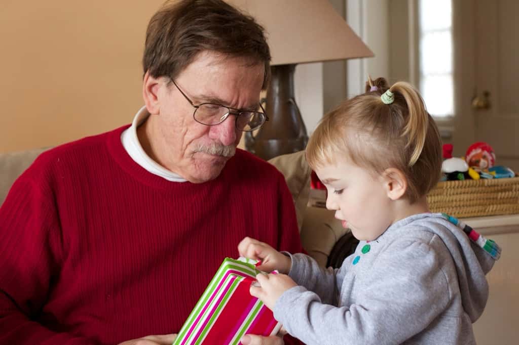 We greatly enjoyed a nice long visit with Grandma and Grandpa Moose at their house on Christmas Day.