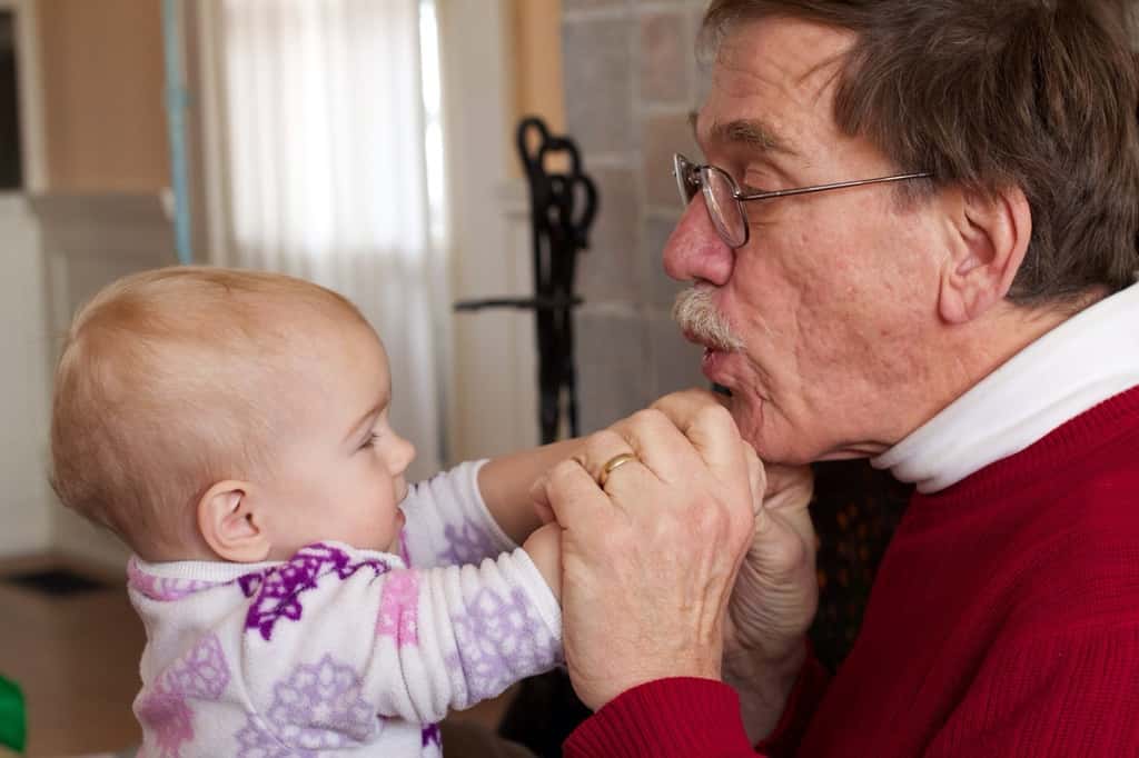 We greatly enjoyed a nice long visit with Grandma and Grandpa Moose at their house on Christmas Day.