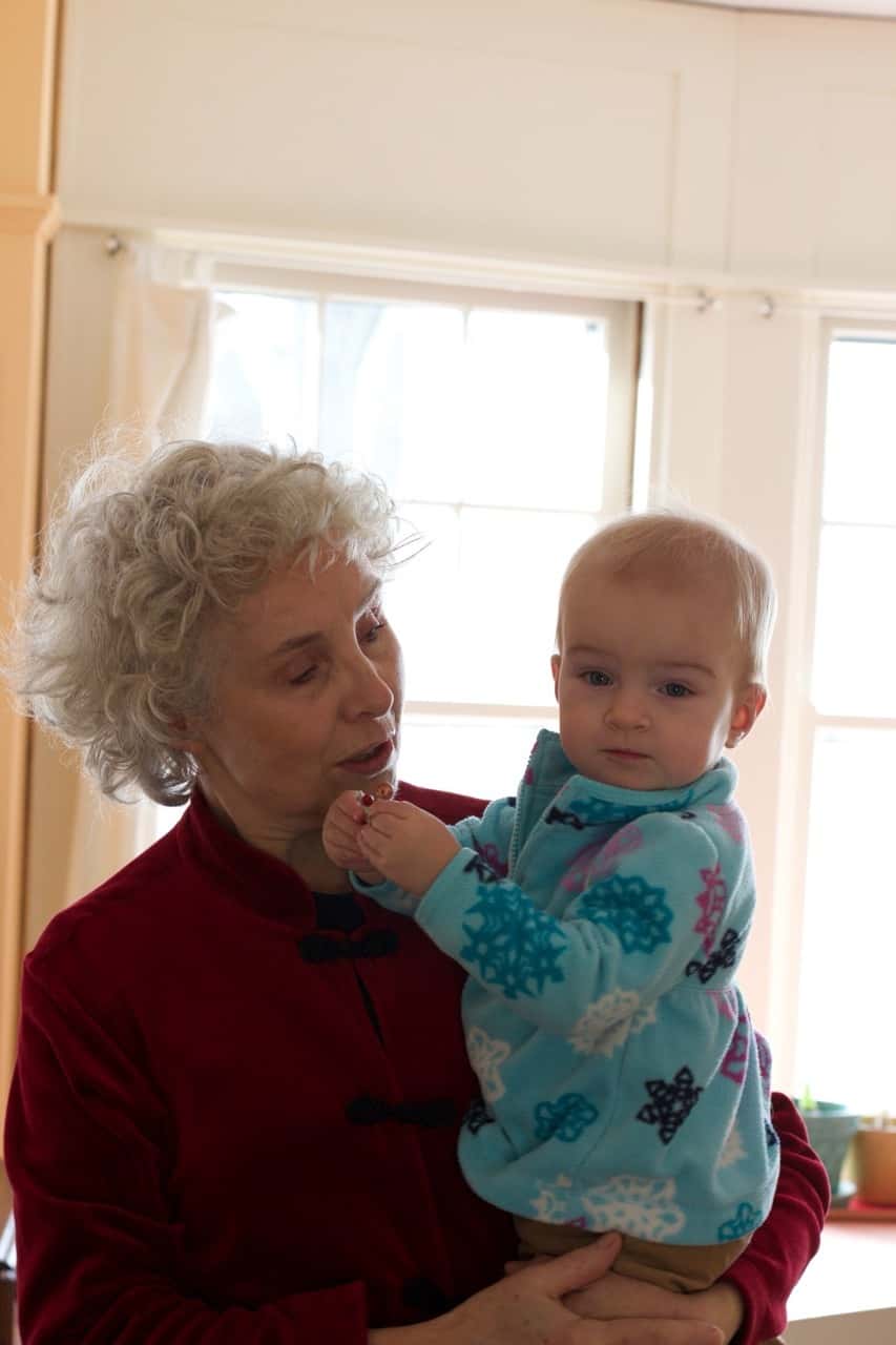 We greatly enjoyed a nice long visit with Grandma and Grandpa Moose at their house on Christmas Day.