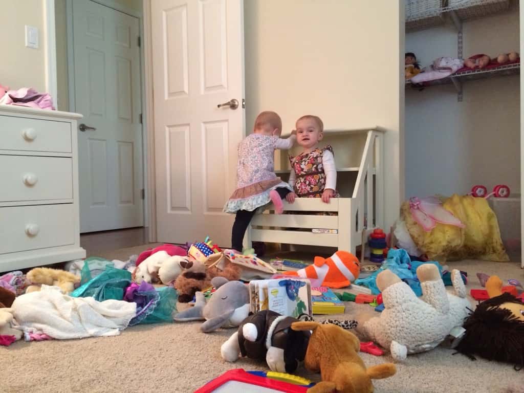 Some more highlights from our day: much-loved blackberries with lunch, mayhem while I washed dishes, and bonding over princesses after naptime.