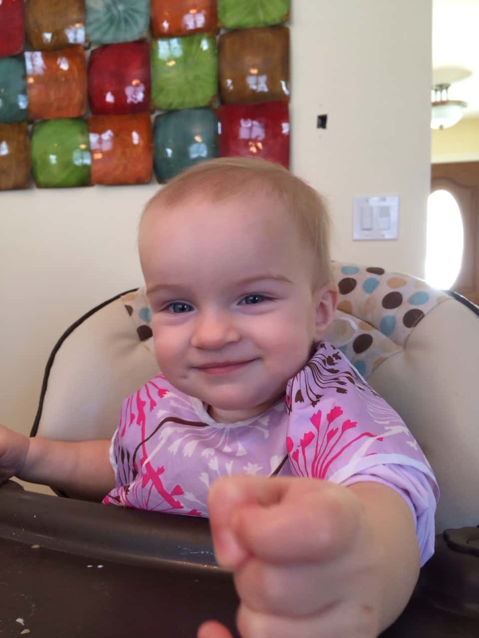 At lunch today, the girls all decided they wanted to try some of the lettuce from my mixed greens salad. Gwen, of course, liked all of it, including pieces with Greek dressing. Abby was amazed that she liked “the green kind (baby romaine), dry.” Josie was indifferent. She preferred her clementines and noodles. Abby insisted I take a picture to tell her Papa. This was a momentous occasion!