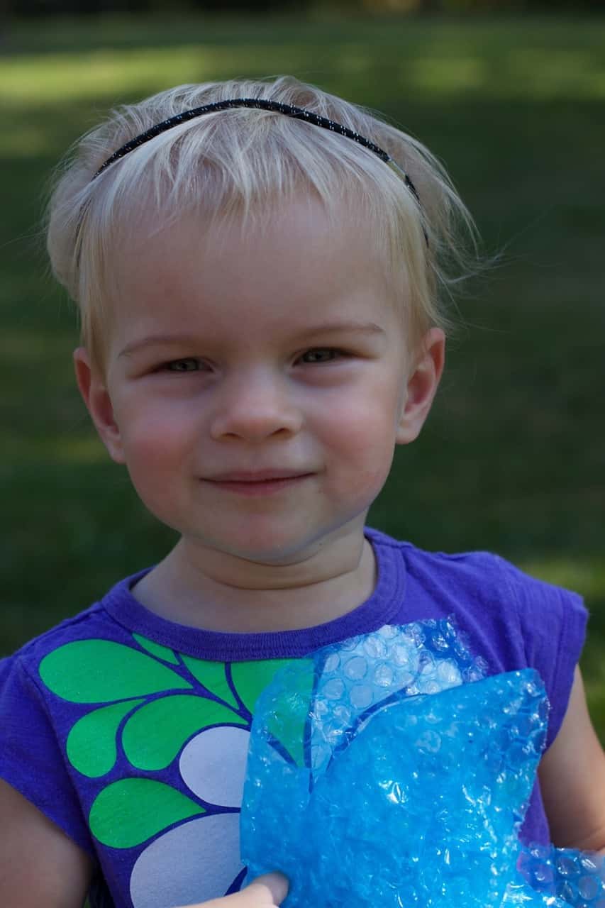 Fun in the backyard (taken a few weeks ago).