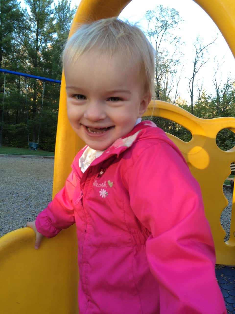 These gems were taken after the Madeira Fall Costume Parade. Gwen and Josie were still snoozing so Abby and I went down to the park for the parade, games, and food. John and the babes met up with us later to play at the park. Based on the smiles alone, one could guess that they had fun.