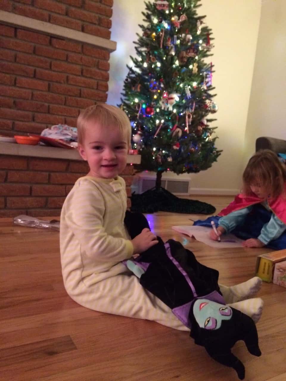 The most often heard saying this morning: “I got a witch!” So far, the favorite present.