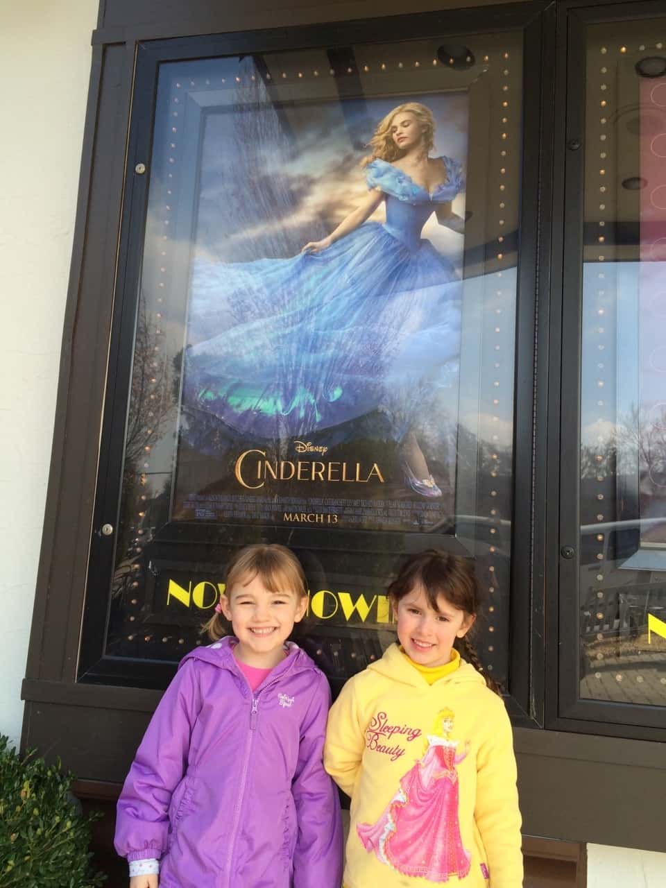 Abby’s first time seeing a movie at a movie theater!