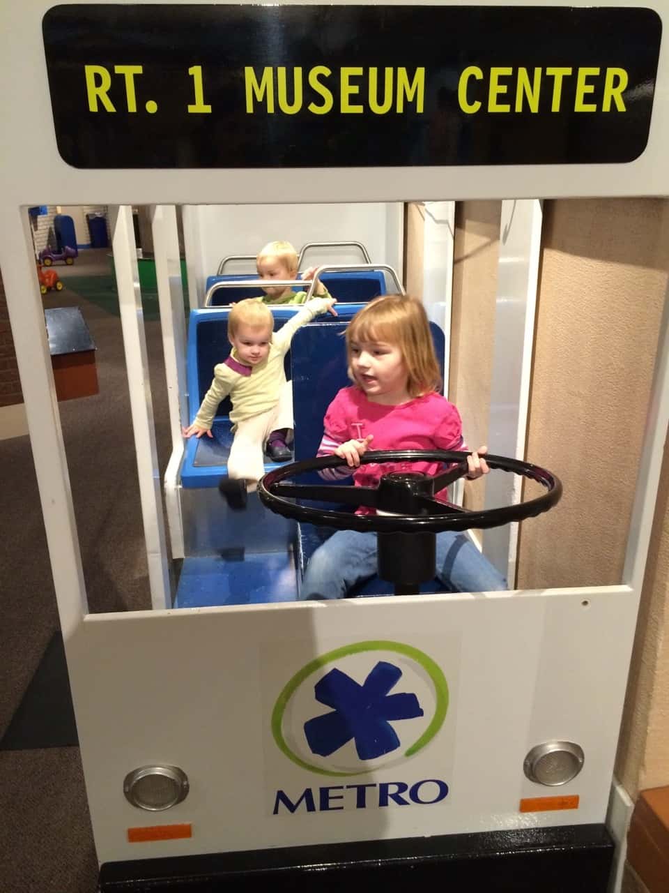 I took the girls to the Museum Center all by myself this morning! They had fun, and I didn’t lose my mind.