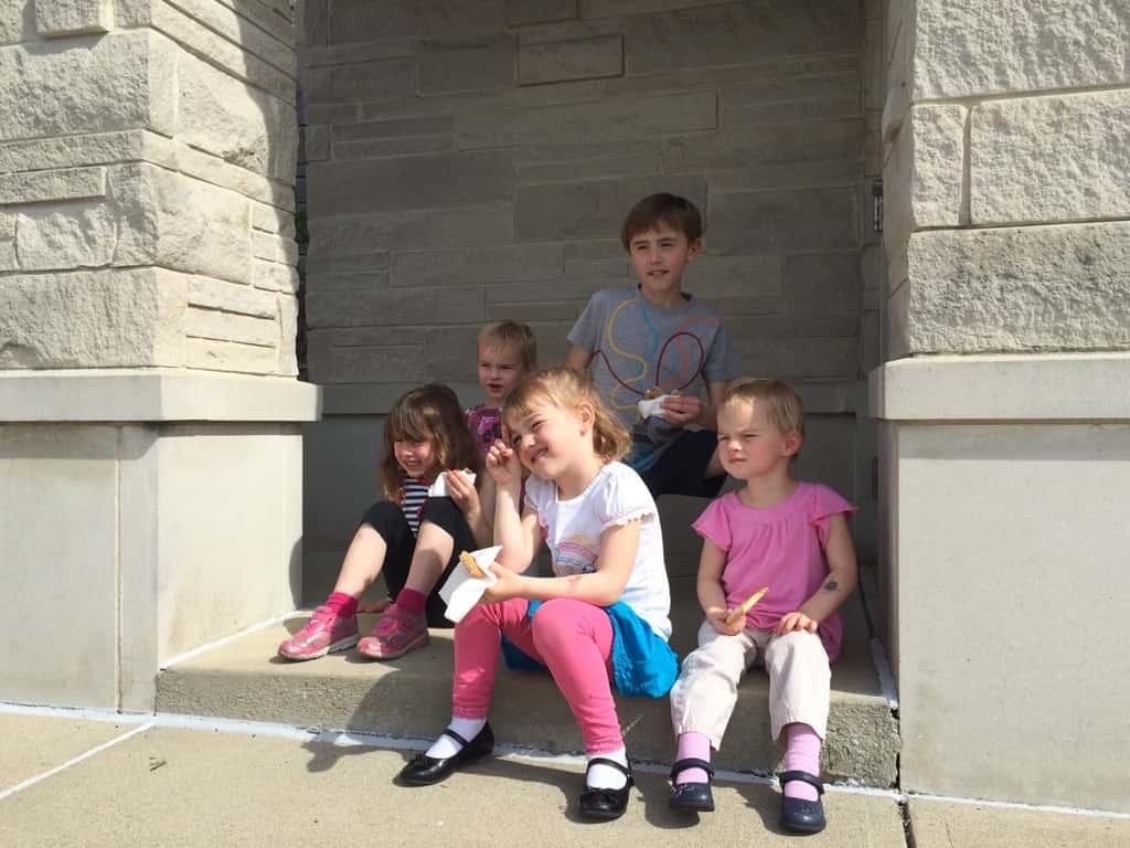 Enjoying a Peanut Butter and Jam concert with friends and splashing around in a sprinkler = a pretty good day!