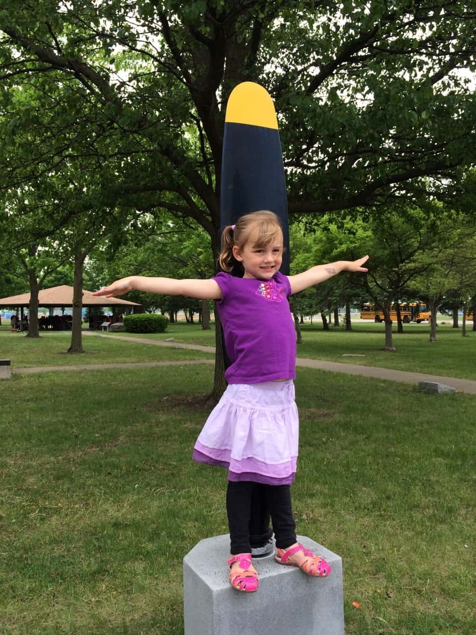 John’s wish finally came true. We made our first trip to the Air Force Museum today. Everyone had a good time, but my favorite part was listening to Gwen as she pushed Josie around in a stroller. “Hey! Look at this Jos. It’s an airplane!”