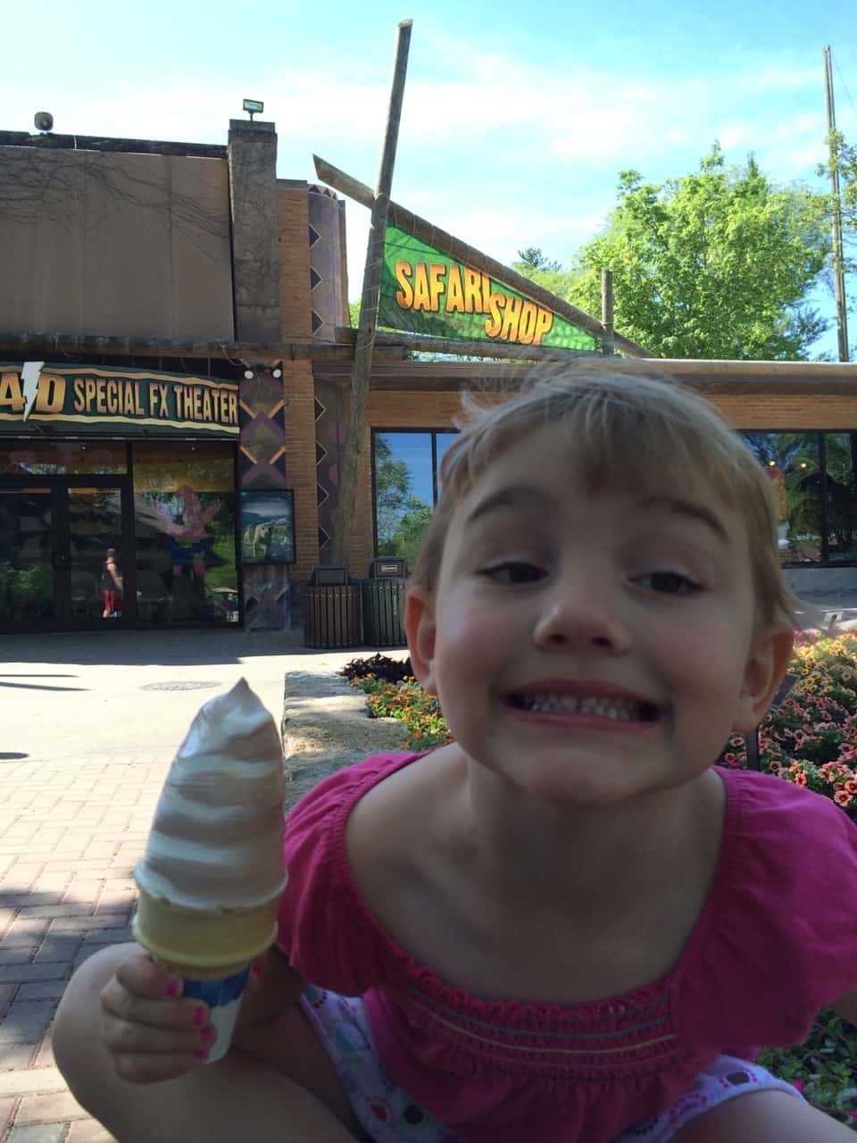 Mama and Abby morning at the Zoo.