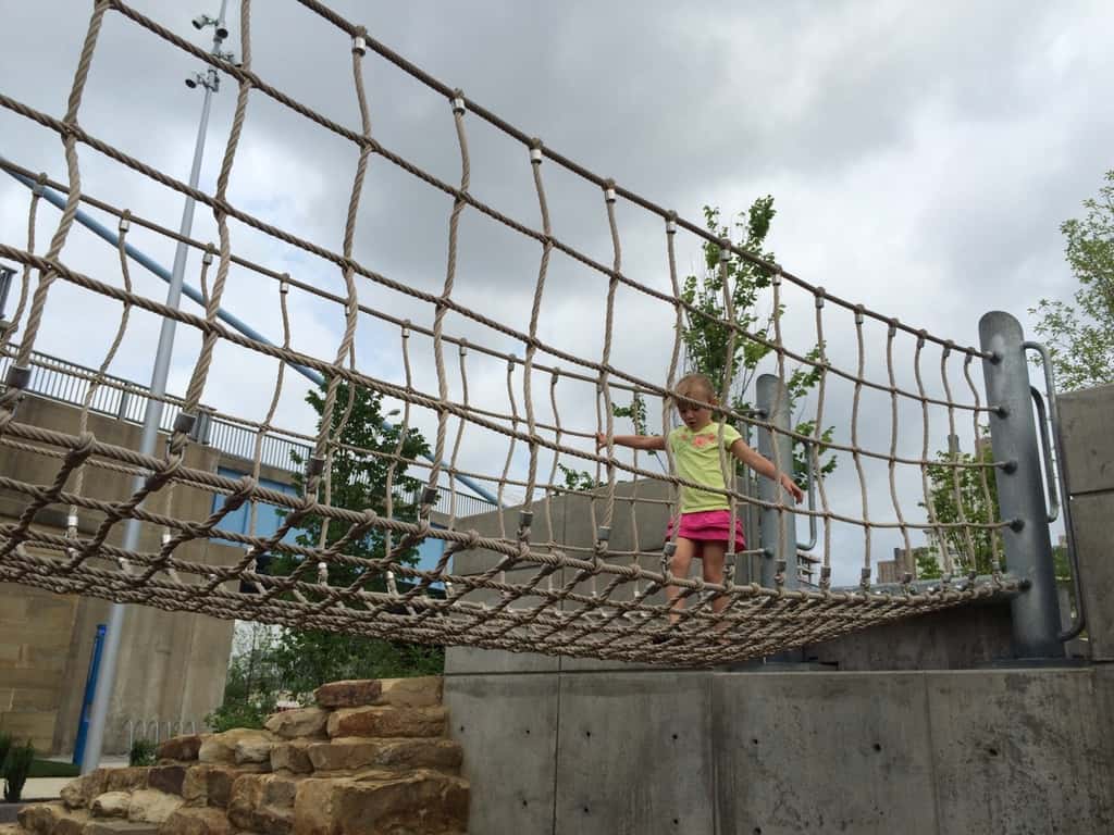 We had a great time this morning visiting the new carousel, playground, and fountain at Smale Riverfront Park. I’m so impressed by our new parks!