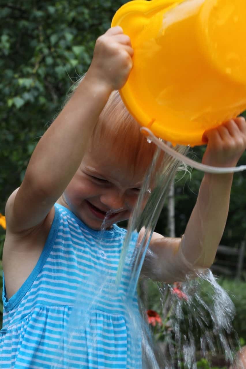 Rain, rain go away! We want to have fun like this again!