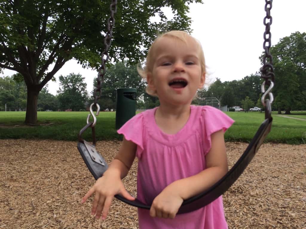 One of my favorite parts of the day is listening to the girls recount their morning adventures to John when he returns home from work. Today, Abby started by telling him about her mastery of the monkey bars. Josie heard this and cam running down the hallway from the bathroom, pants-less, of course, screaming “I rode the bumpy slide!” I rode the bumpy slide.“ I then heard Gwen shouting from the other room, "I did the tunnel slide!” I think they were all proud of their bravery and athleticism at Stephan Field.