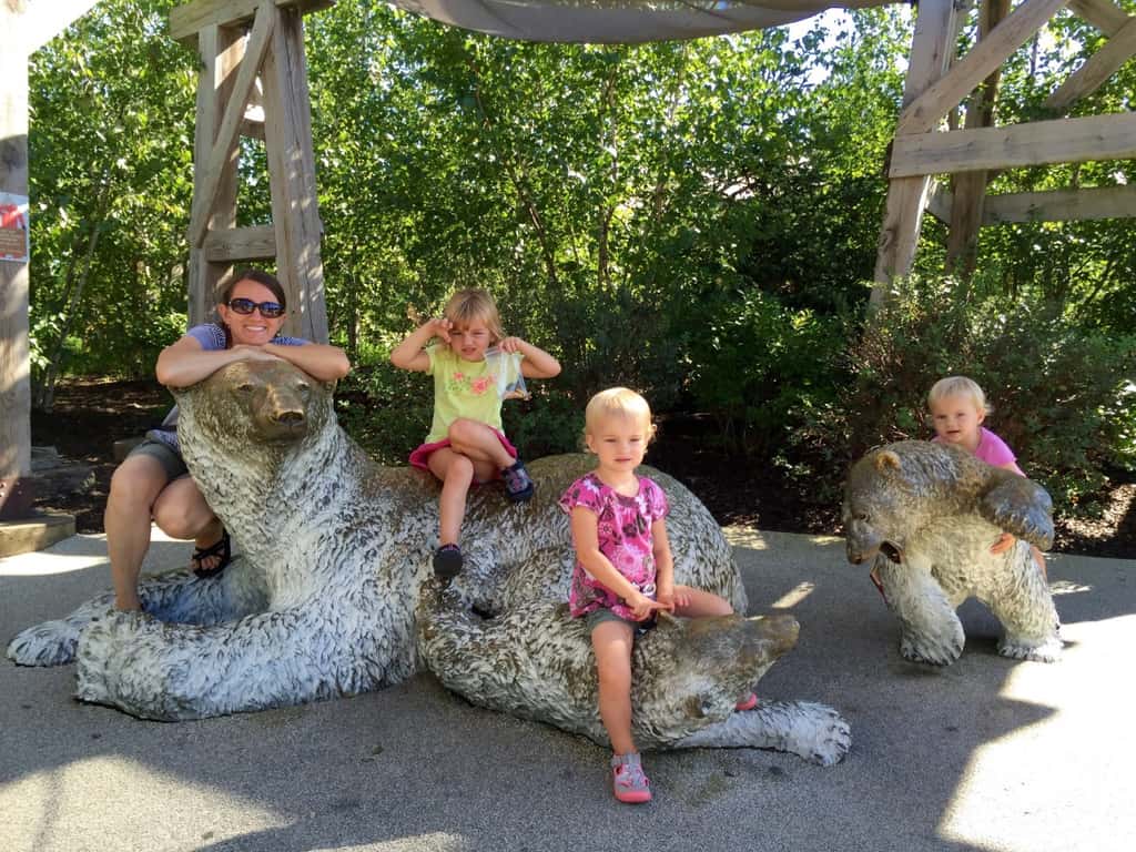 Our first out-of-town trip with all three girls was a big success. We drove to Columbus, stayed at a hotel, went swimming, and went to the Columbus Zoo.

Even though the hotel’s pool was filled almost entirely with chlorine and the zoo had more rides and souvenir stalls than animals, we had a blast. Our girls really enjoyed the adventure.

We’re already looking forward to our next trip in September.