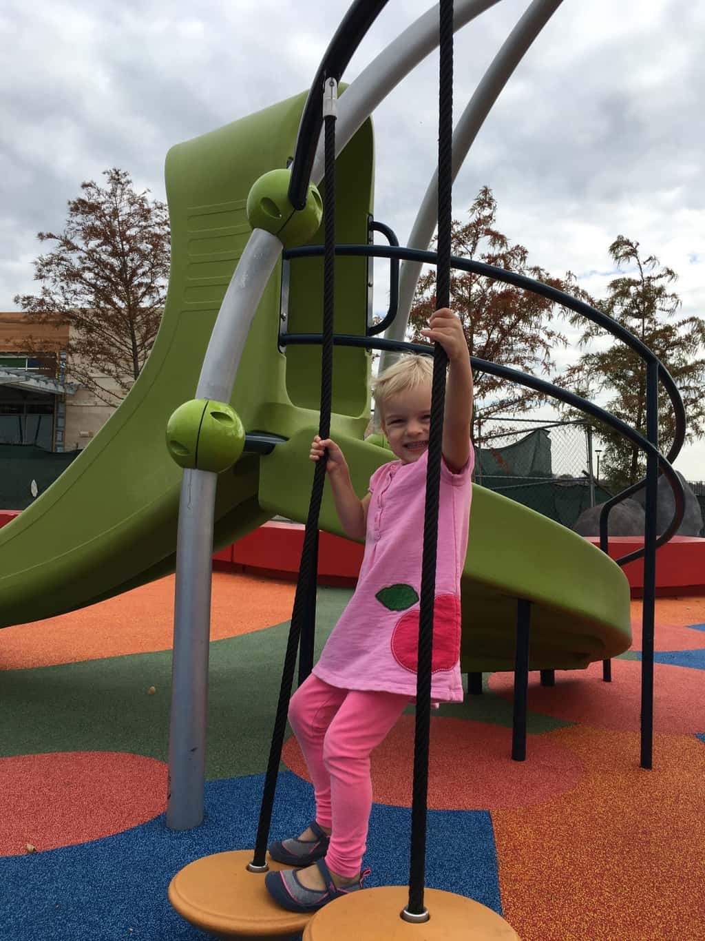 “This is a cool park, Mom!”

Once again, Summit Park was a hit this morning. Great day for it too – seventy degrees in November!
