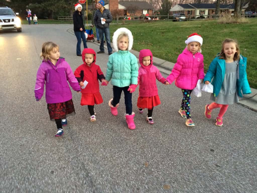 What a great day! It started with craft fun at the Madeira Moms kids holiday party. Free carriage rides through the business district, and free hot chocolate by a fire followed that. St. Nicolas later delivered treat bags to all the kids in the neighborhood. And now, as I type this, all three of our girls are playing at a friend’s house. Gosh, I love living in Madeira!