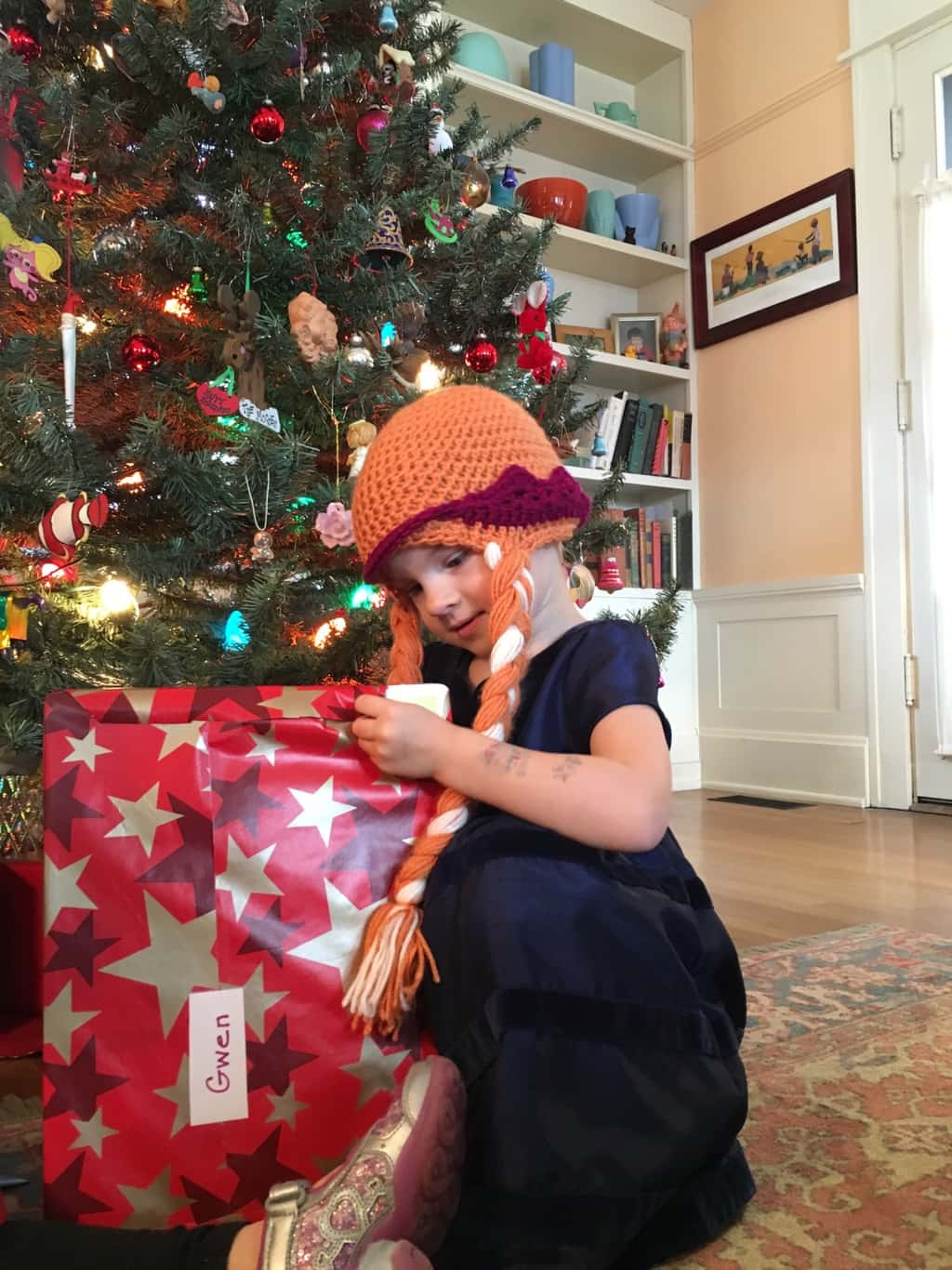 Christmas fun at Grandma and Grandpa’s house.