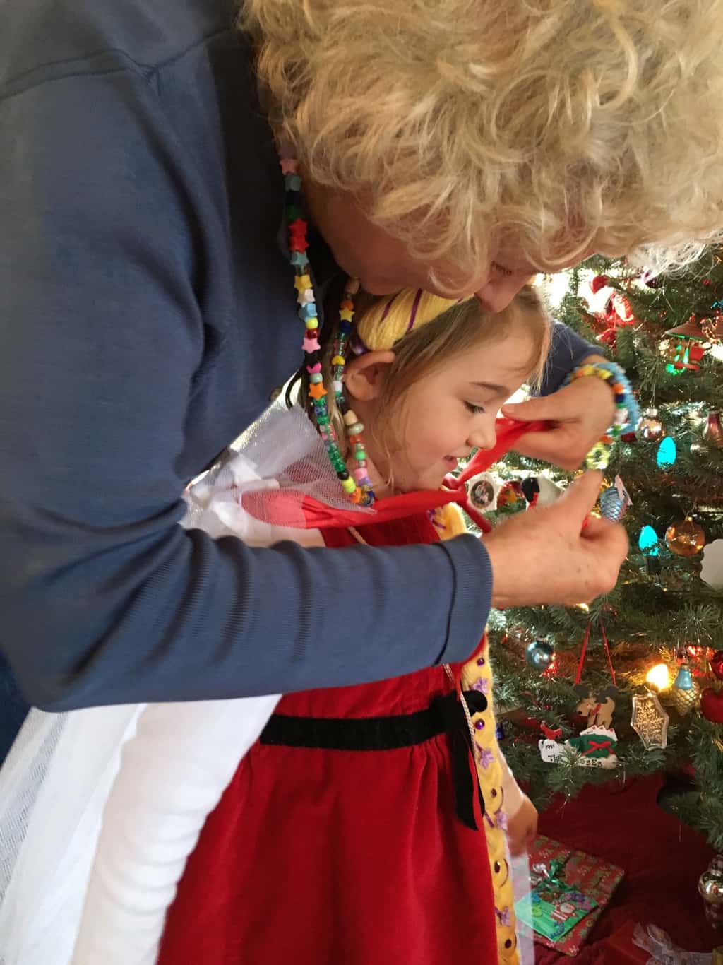 Christmas fun at Grandma and Grandpa’s house.