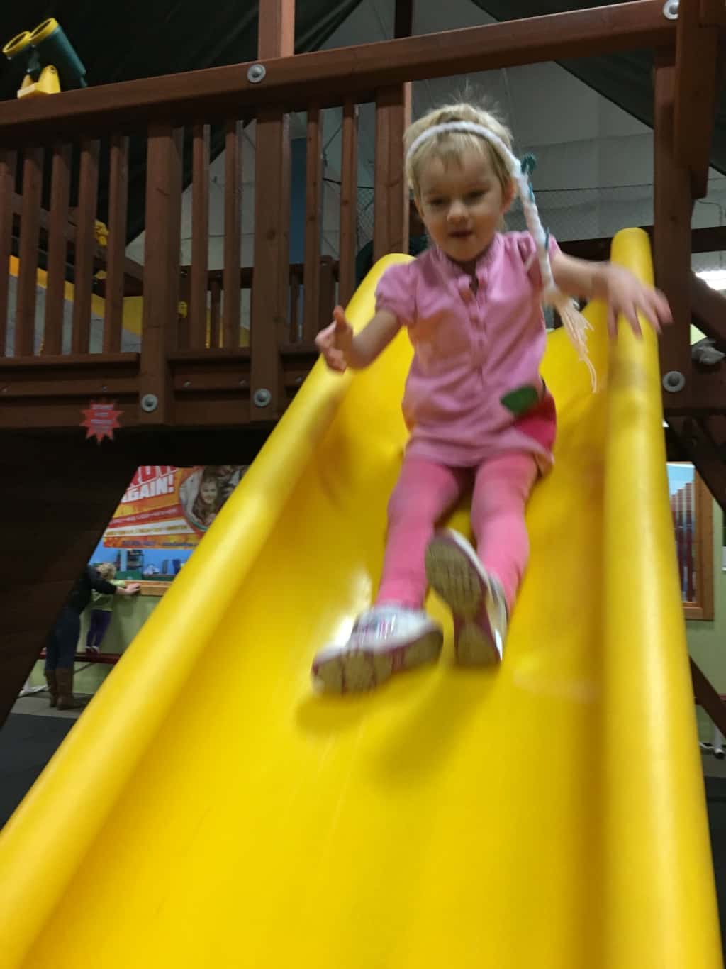 Recreations Outlet is always fun, but we especially enjoy it when it’s not crowded on a Madeira Moms play date morning (last Friday).