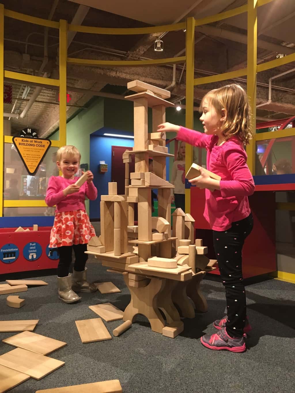 It was a good afternoon for building castles.