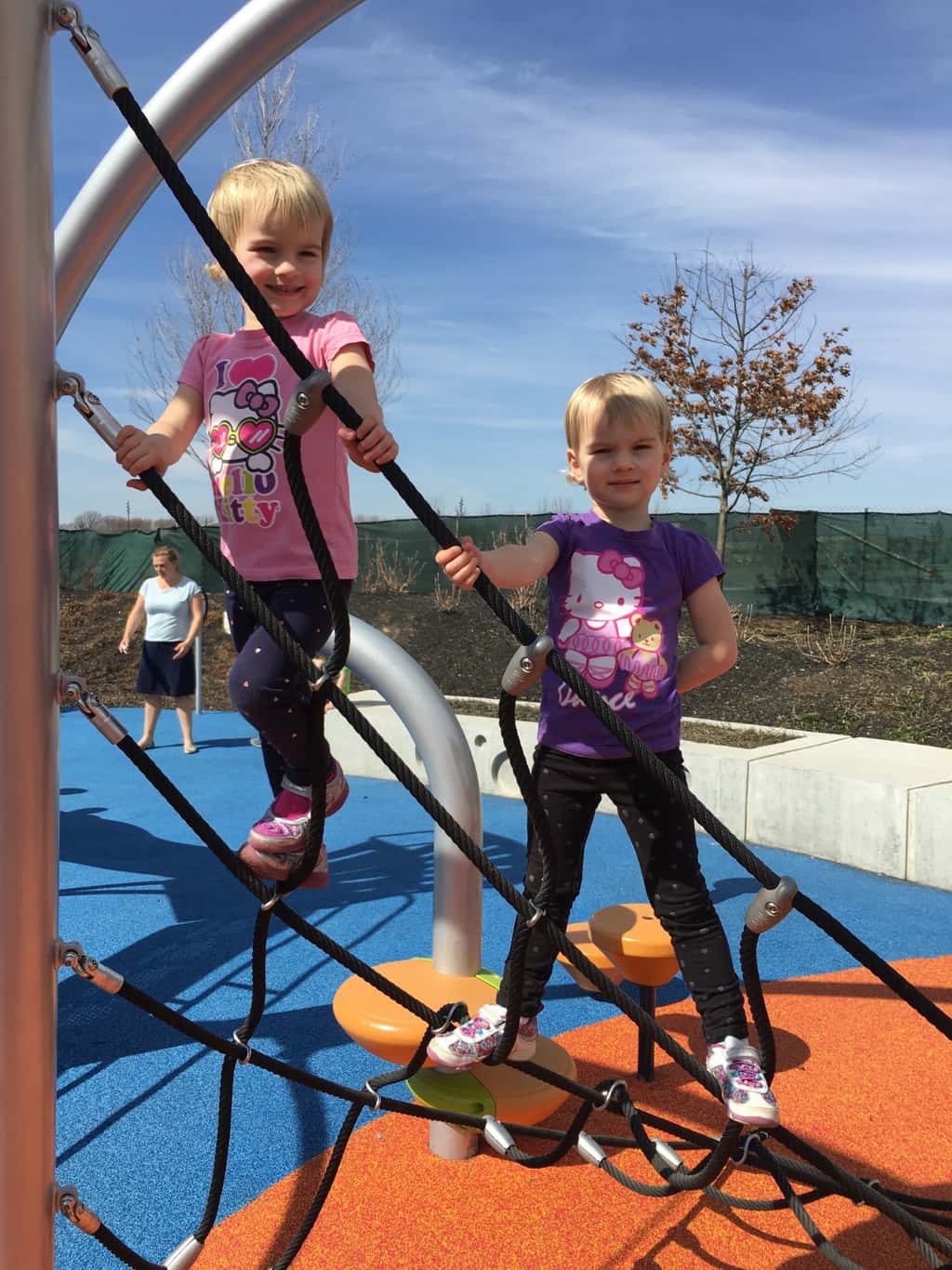 After monkeying around at Summit Park, Gwen and Josie got to enjoy their very first Dairy Queen ice cream.