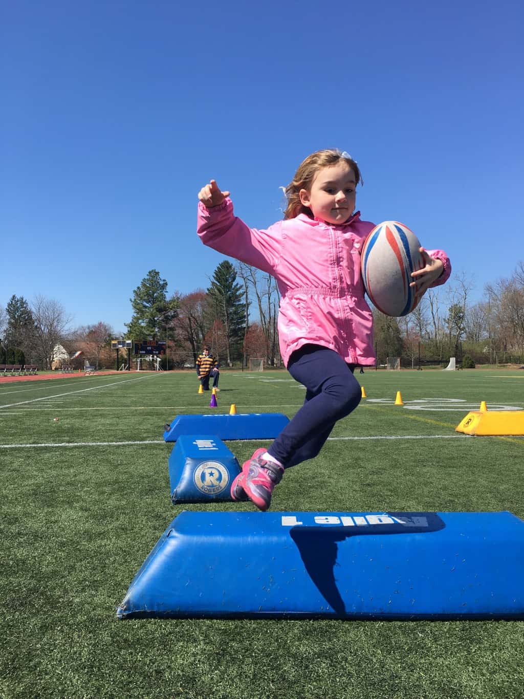 Two Easter egg hunts in one day! Candy, games, friends… what a fun day!