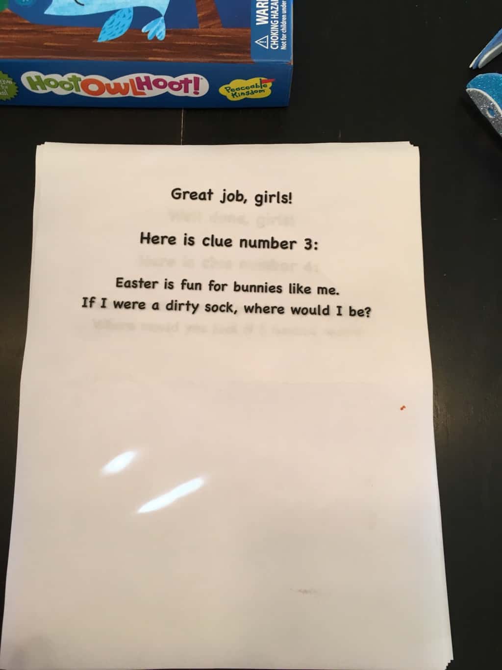 We had such a lovely Easter! And, our new Easter tradition was a hit!