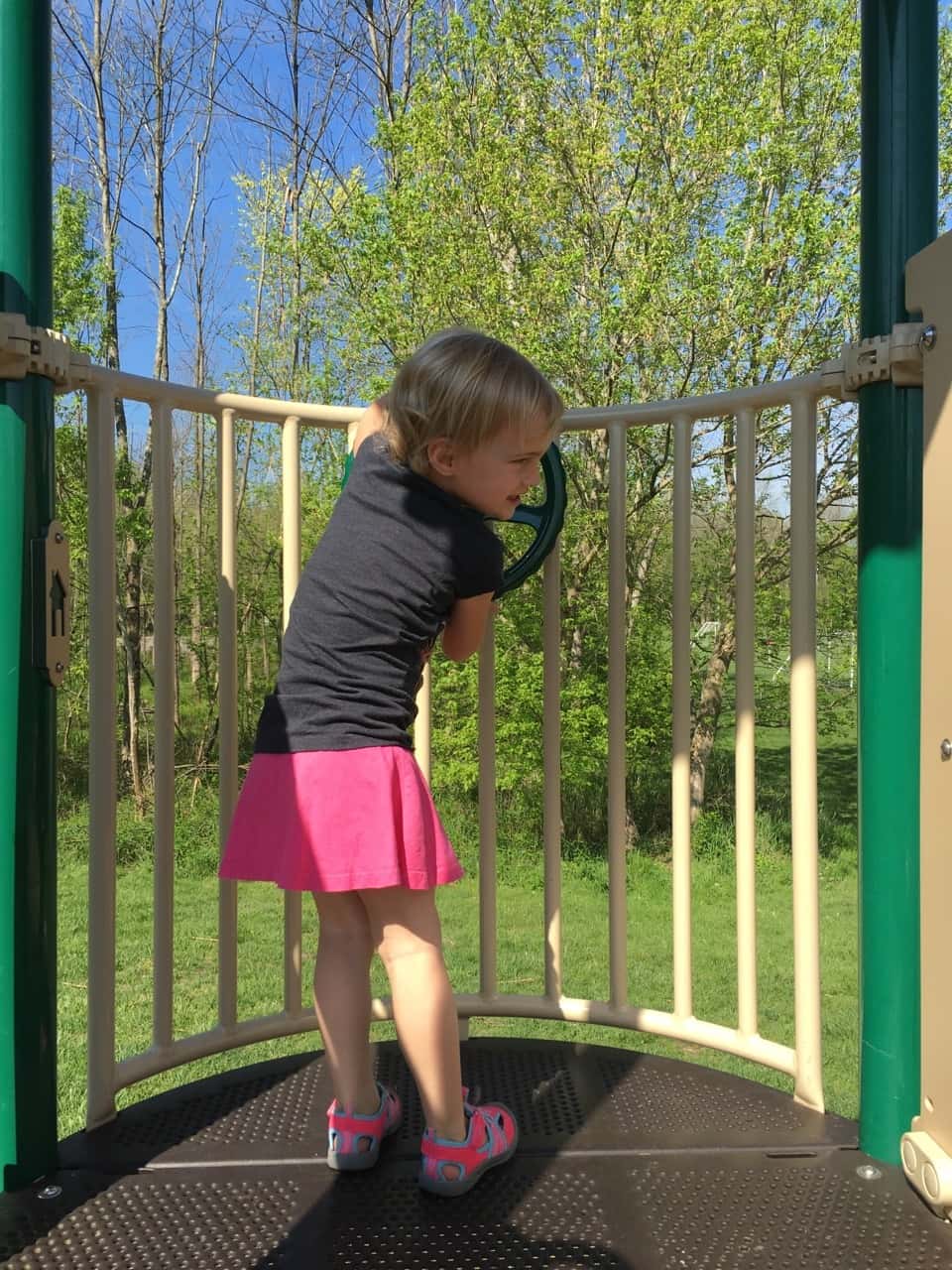 It was a double park day for us! We visited two lovely Indian Hill parks. Camp Livingston in the morning and (King) Stephan Field in the afternoon.