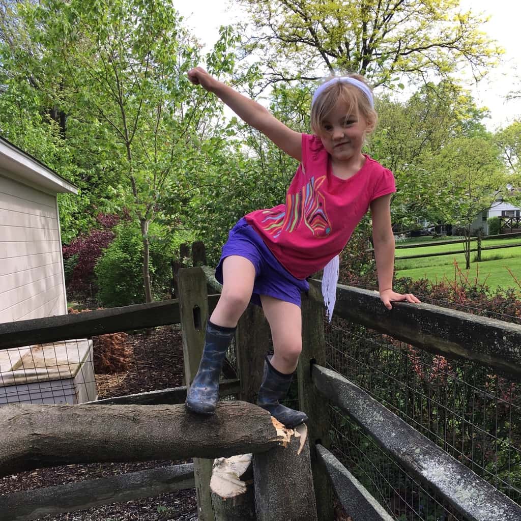 It’s sad to have to take down a tree (or two), but pretty awesome when it can be a DIY project.