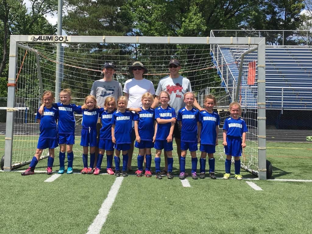 Last game of the season. They may not have won many games, but they were still a great team!