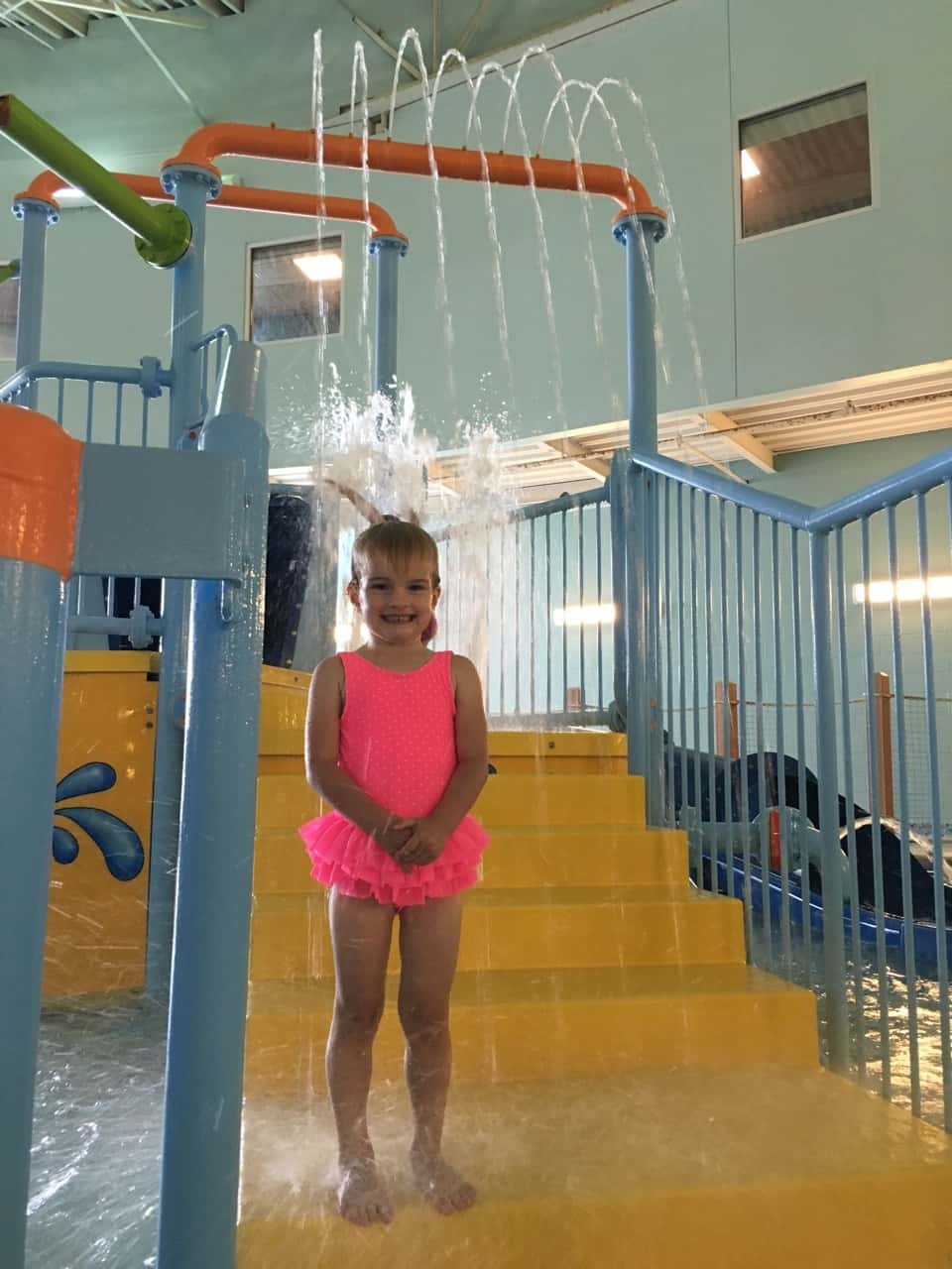 Someone’s list of summer accomplishments keeps growing. First she learned to ride a two-wheeler, then she passed the deep water test at the KHCC pool, and now today she not only passed the deep water test at the JCC, but she also mastered the diving boards! And it’s only week 1 of summer break!