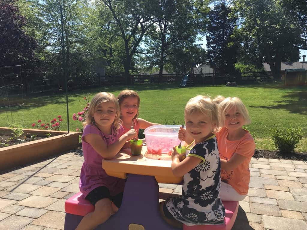 Someone may have had too much fun with Emma and Tessa today!