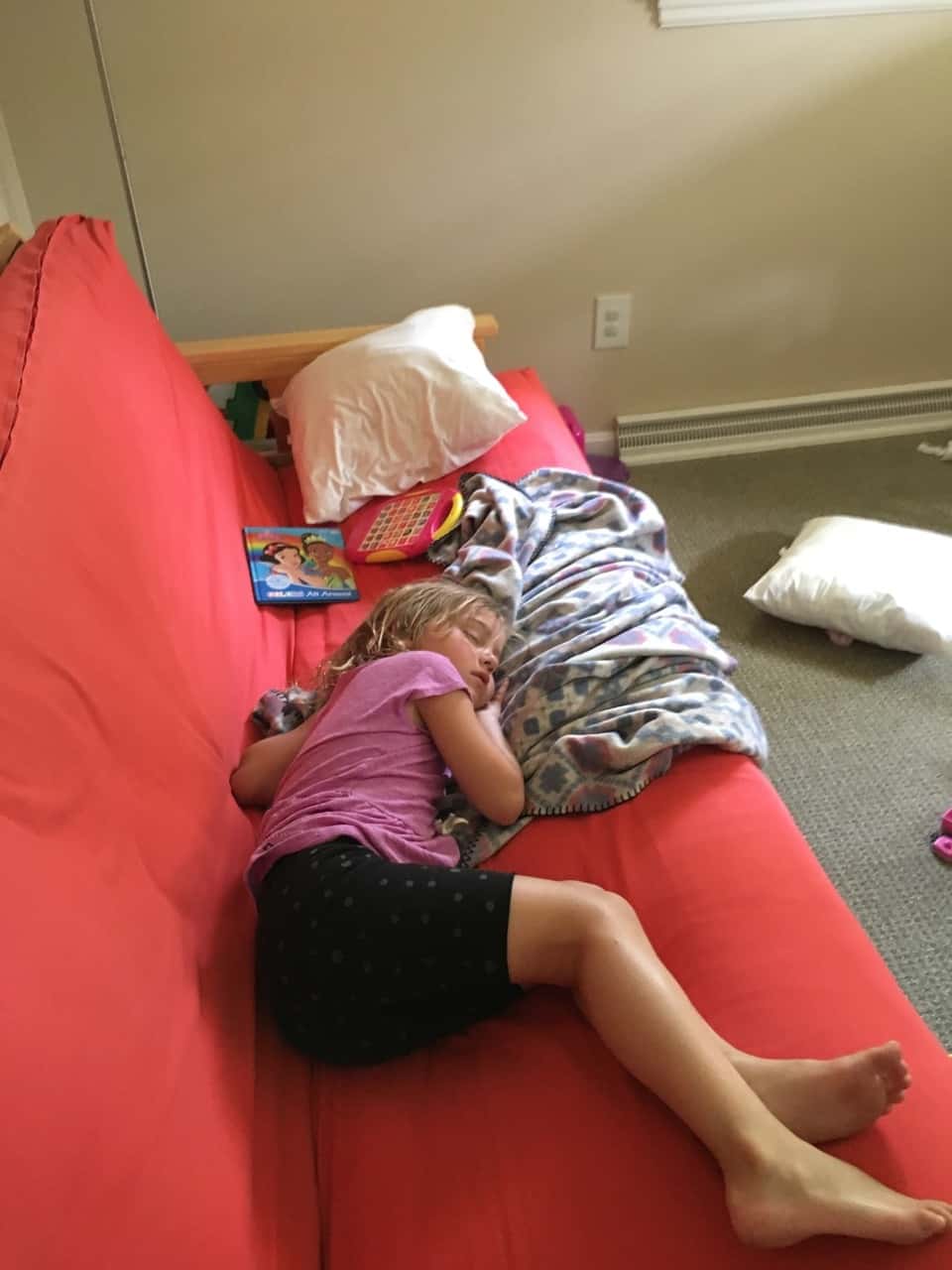 Someone may have had too much fun with Emma and Tessa today!