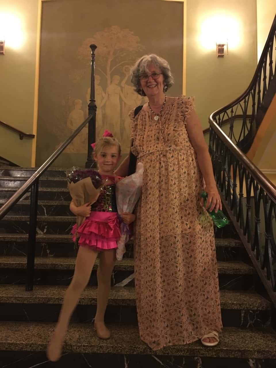 Abby was all smiles and did a wonderful job at her “Totally 80’s” dance recital!