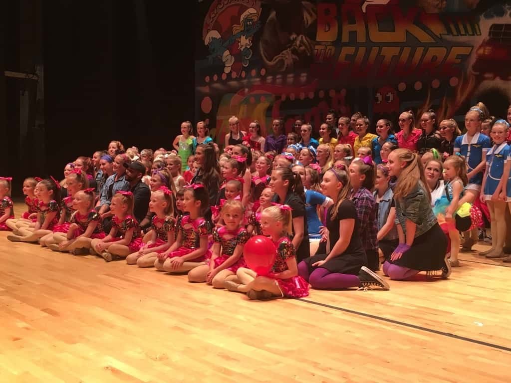 Abby was all smiles and did a wonderful job at her “Totally 80’s” dance recital!