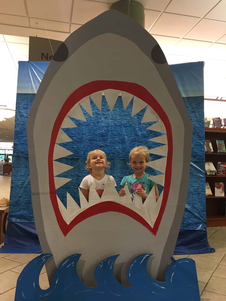 Sharks! Princesses! Goats! And Auntie Em was with us too. What a fun day!