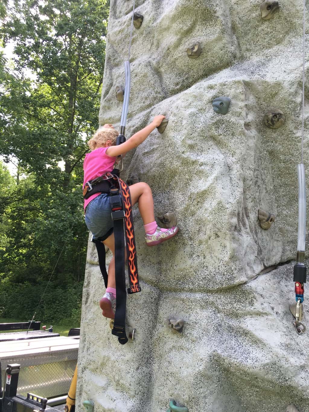 Gwen and Josie joined the other pixies at Girl Scout camp today.