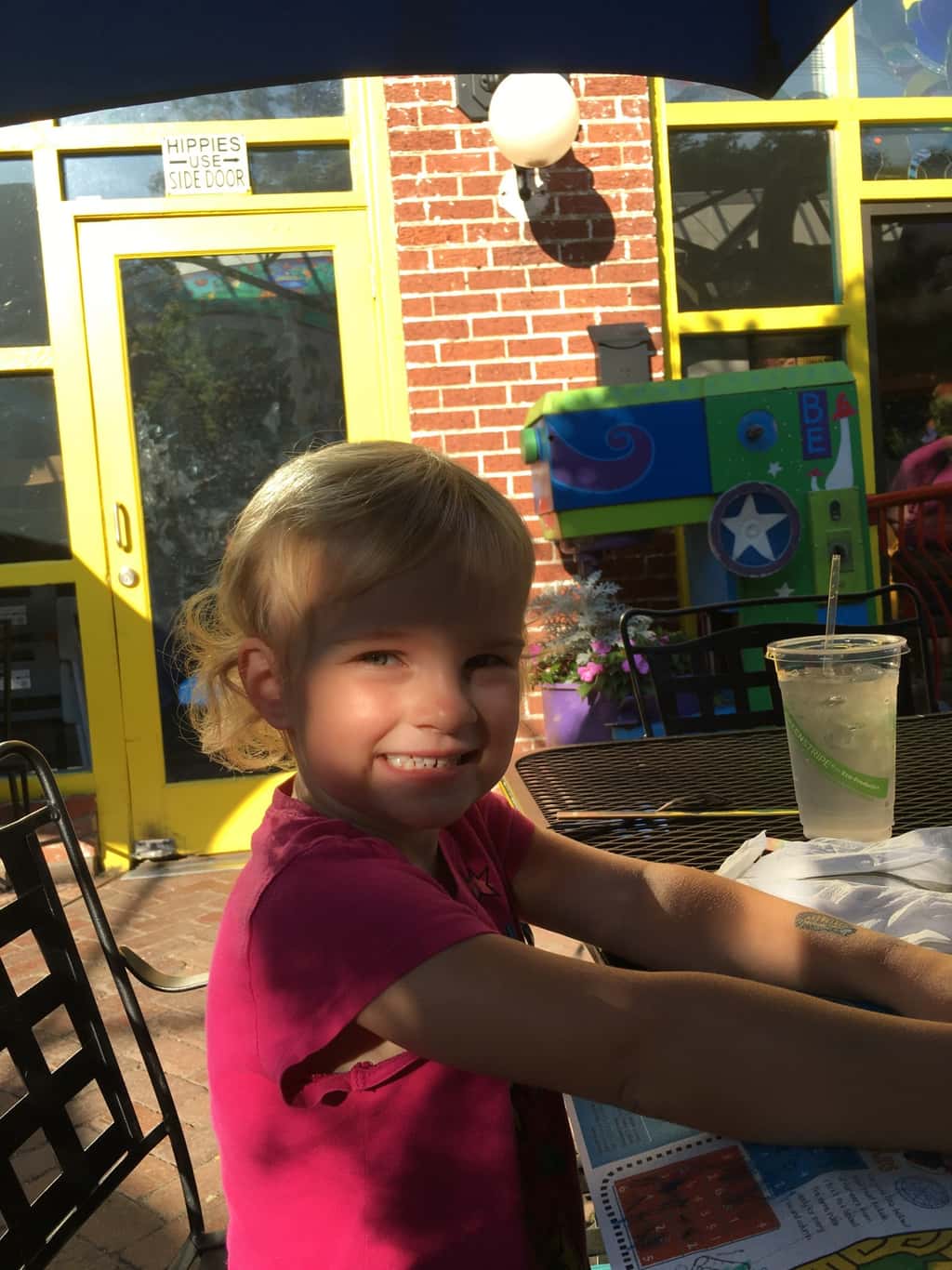 Vacation day 1: Mellow Mushroom was still delicious, and more entertaining with kids. Downtown Asheville was surprisingly happening on a Monday night.