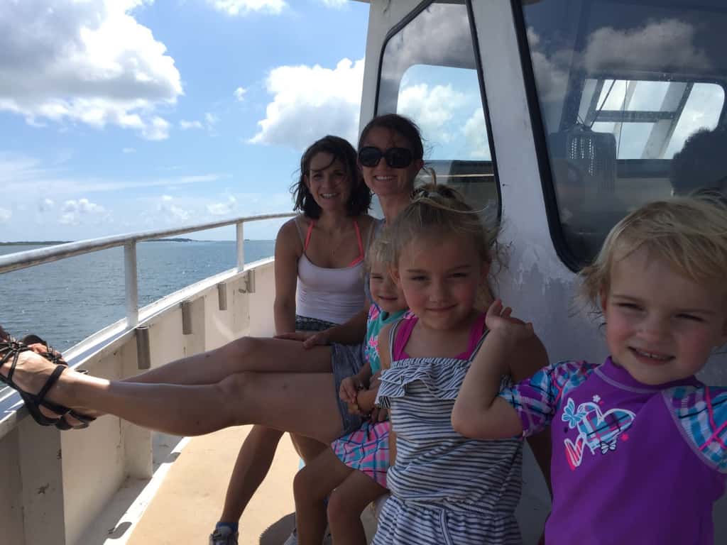 Vacation day 4: We took a ferry over to the beautiful Cumberland Island National Seashore today. It was incredible to see wild horses and manatees. Unfortunately, hiking with little ones in the Georgia heat is not much fun. One day, perhaps we’ll go back to see the ruins and the other side of the island.