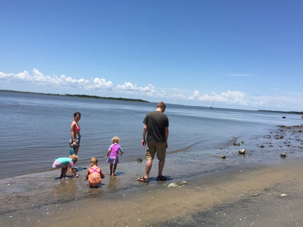 Vacation day 4: We took a ferry over to the beautiful Cumberland Island National Seashore today. It was incredible to see wild horses and manatees. Unfortunately, hiking with little ones in the Georgia heat is not much fun. One day, perhaps we’ll go back to see the ruins and the other side of the island.