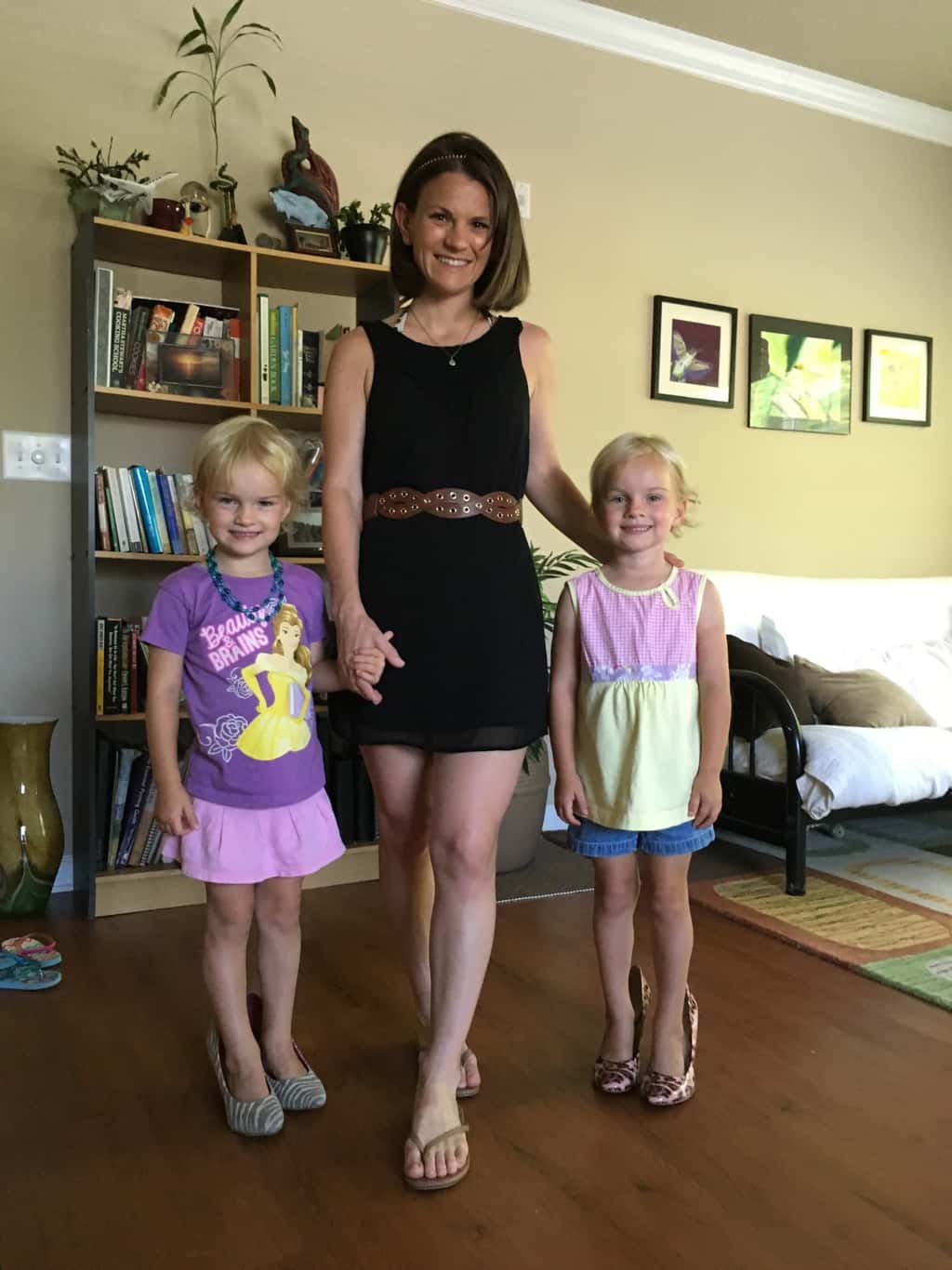 Vacation day 6: We swam, said our good-byes to Auntie Em and kitties, drove back to Asheville, swam some more, and started to feel ready to soon be home again.