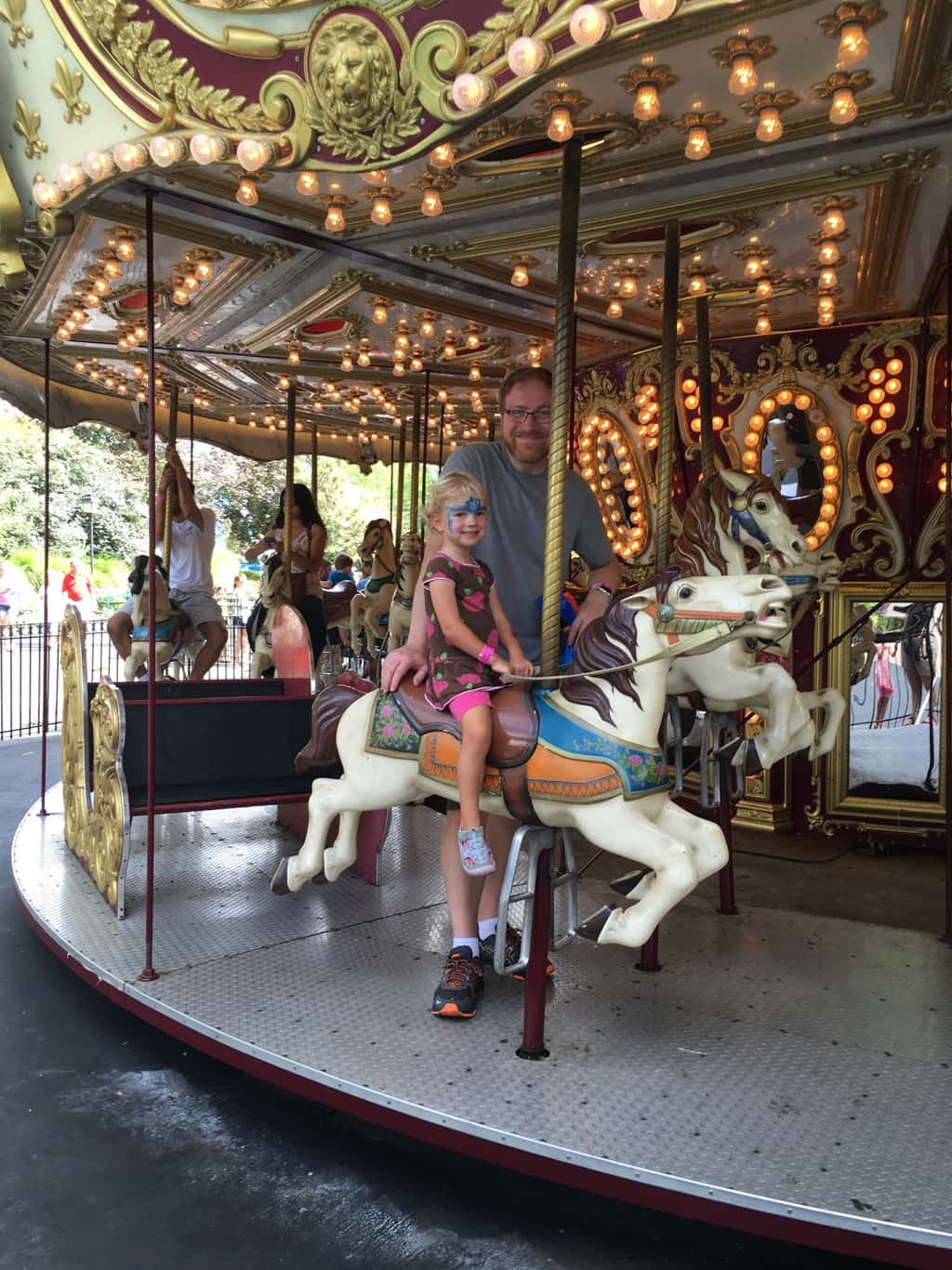 Our day was filled with free rides, food, treats, family, and fun!