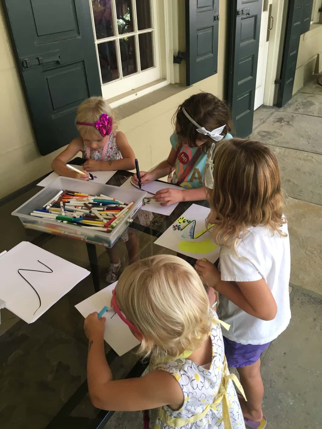 Crafts, games, a puppet show, a tiger – Sunday Funday at the Taft Museum of Art.
