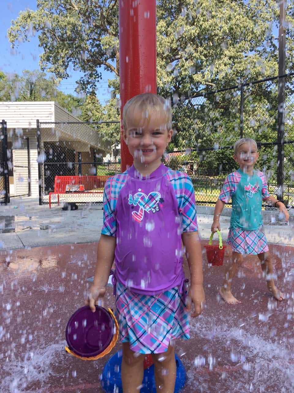 Two days of twin playgroup fun last week! Both started at a local park, and ended with ice cream.