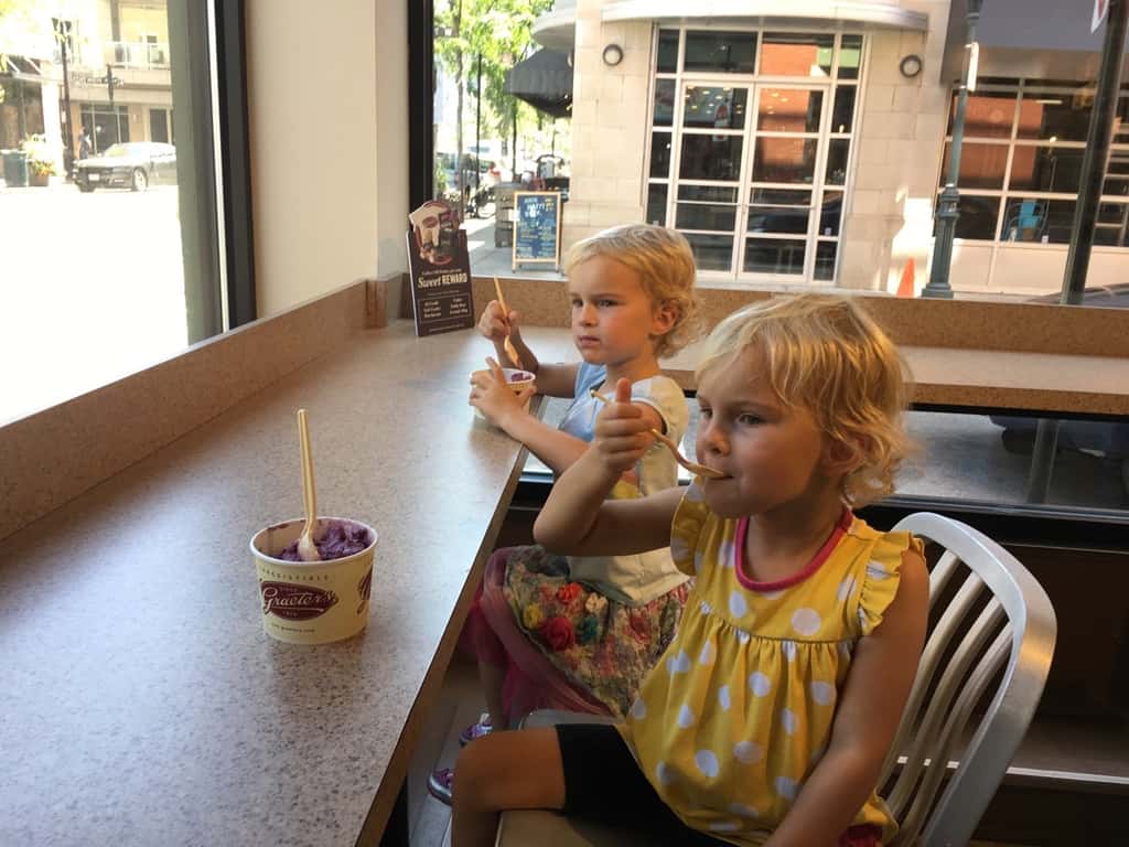 Tourists in our hometown! We rode the streetcar for the first time today and it was wonderful!