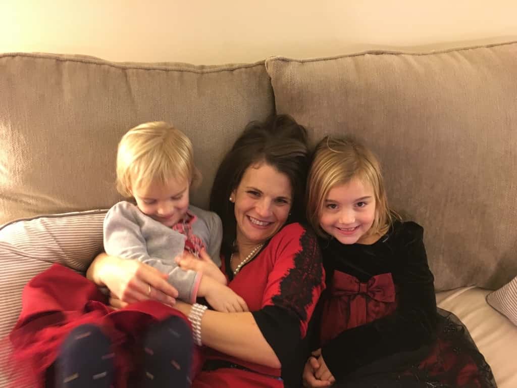 Celebrating Christmas early, but with all four sisters – what a treat!