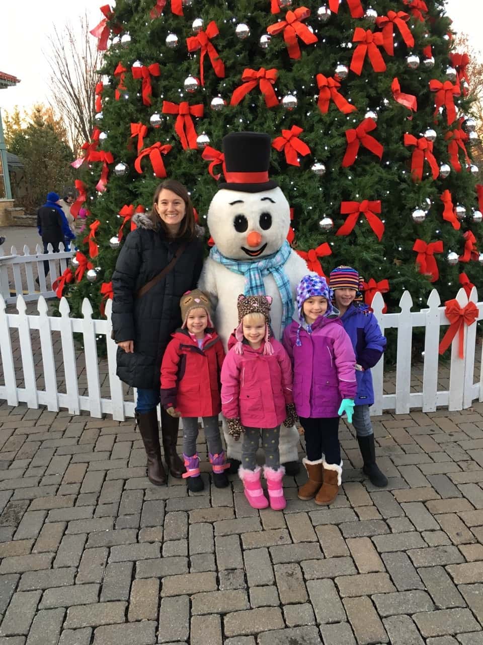 We had a great time walking in a winter wonderland!