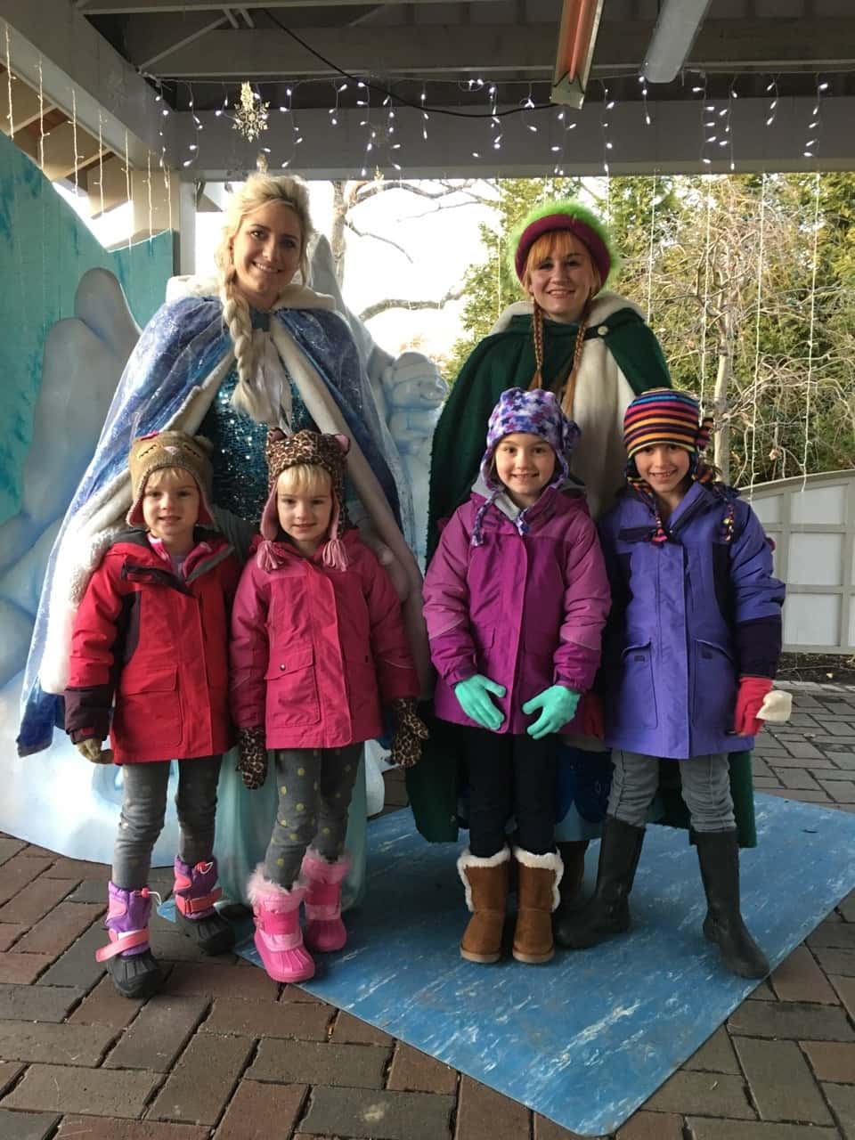 We had a great time walking in a winter wonderland!