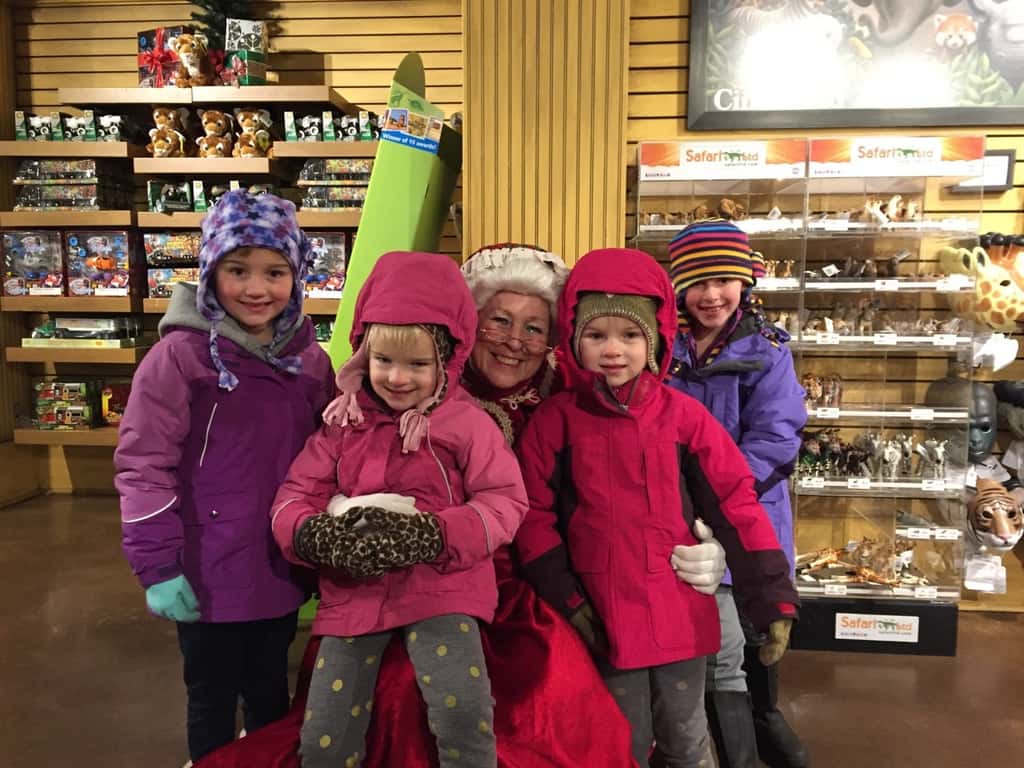 We had a great time walking in a winter wonderland!