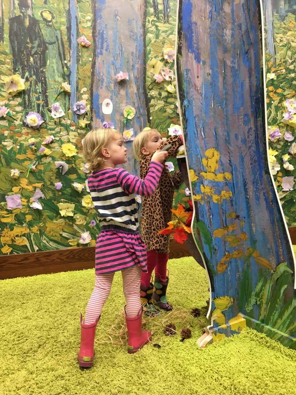 Gwen’s Van Gogh inspired sketch.