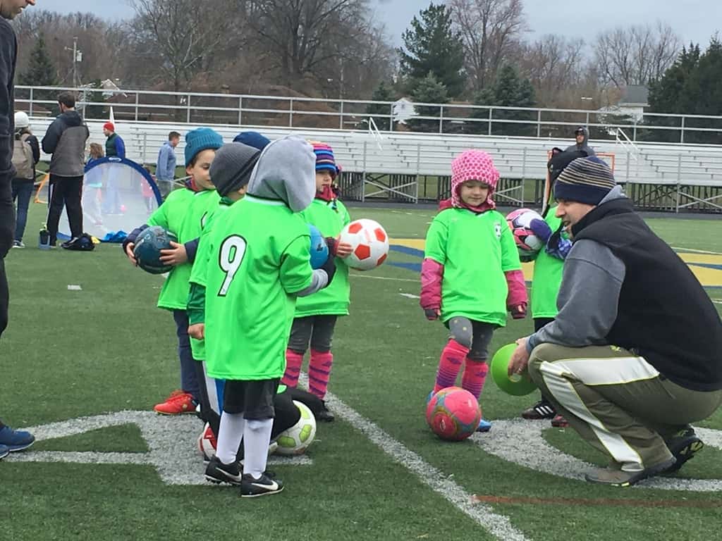 First soccer practice and game for Gwen and Josie today! These “Green Lizards” did a great job and “had so much fun!”